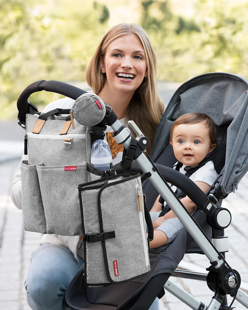 Pronto Signature Changing Station - Grey Melange