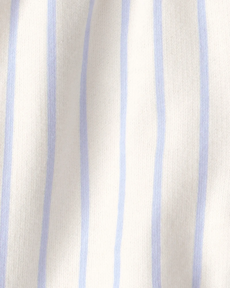 Baby 2-Piece Lighthouse Top & Short Set - Blue/Ivory