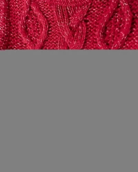 Toddler Girl Red Knit Sweater