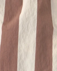 Toddler Boy Recycled Swim Trunks Brown Stripes