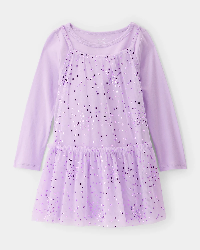 Toddler Girl Tulle Star Halloween Dress