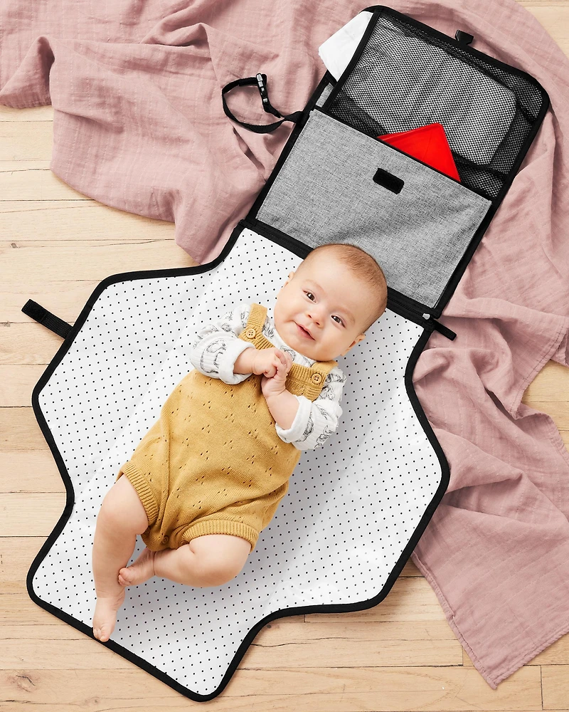 Pronto Signature Changing Station - Grey Melange