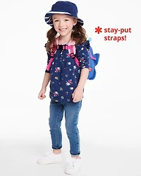 Mini Backpack with Saftey Harness