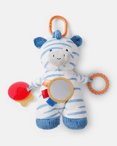 Baby Zebra Plush Activity Toy