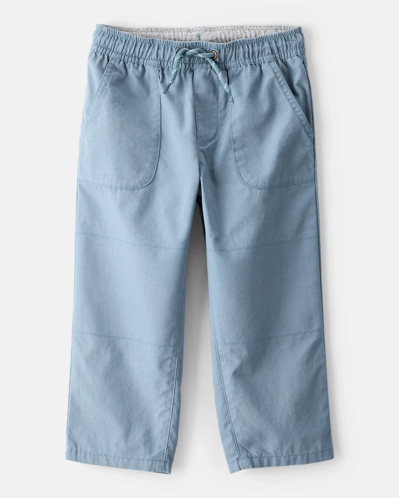 Toddler Boy Everyday Pull-On Pants - Blue