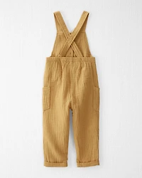 Toddler Organic Cotton Gauze Overalls