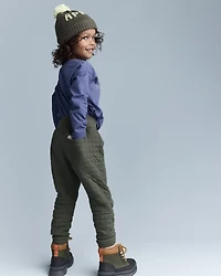 Toddler No-Seam Jogger Pant - Olive