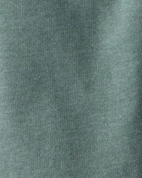 Toddler Boy Solid Fleece Cotton Jogger - Green