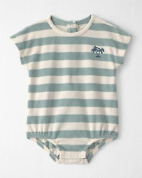 Baby Terry Bubble Made with Organic Cotton Stripes