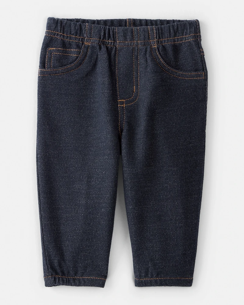 Baby Boy 3-Piece Cactus Fleece Zip-Up Jacket Outfit Set