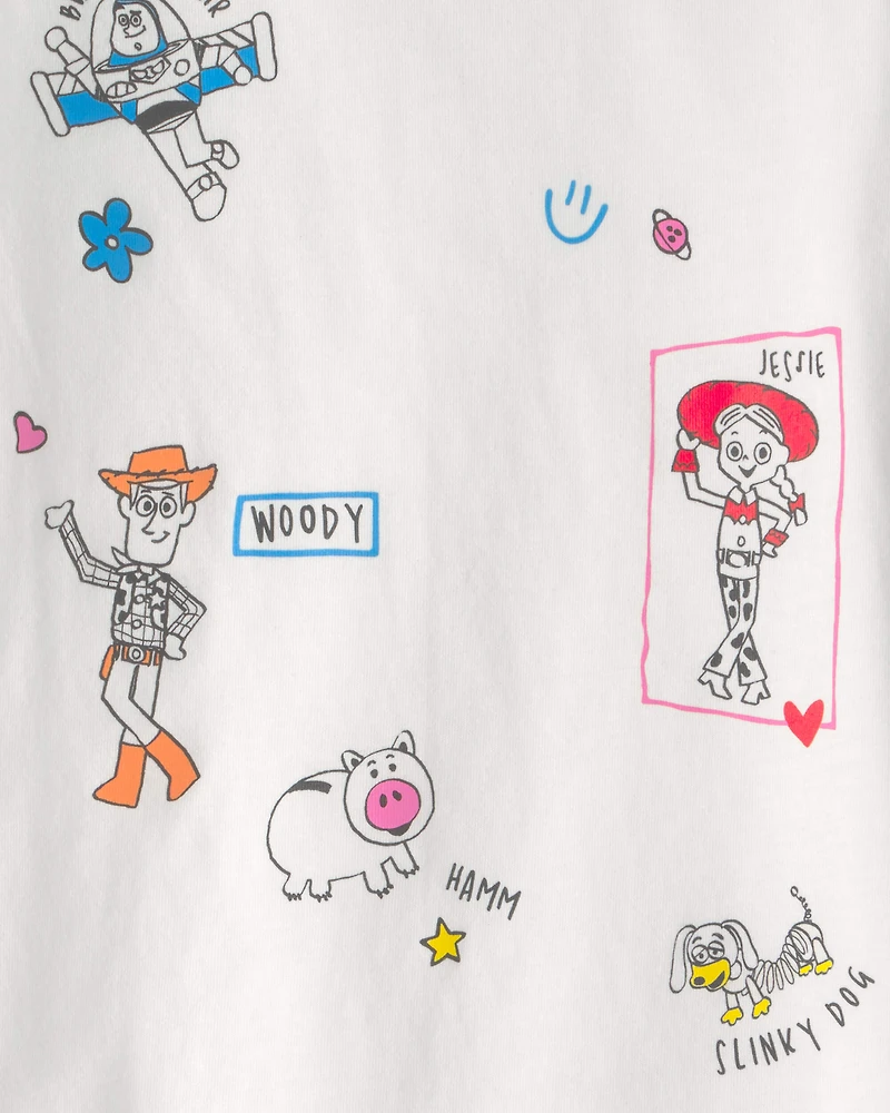 Toddler Girl Pixar© Toy Story Graphic Tee - White