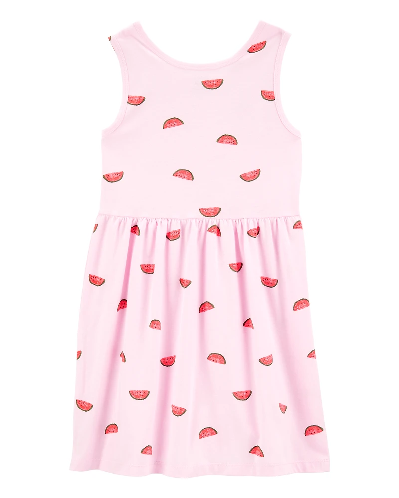 Kid Watermelon Tank Dress