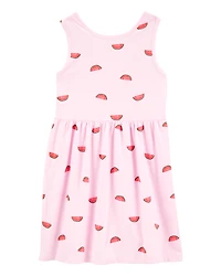 Kid Watermelon Tank Dress