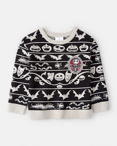 Boys The Nightmare Before Christmas Long-Sleeve Sweater - Black