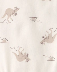 Baby Boy 3-Piece Into The Wild Short-Sleeve Top & Short Set - White/Brown