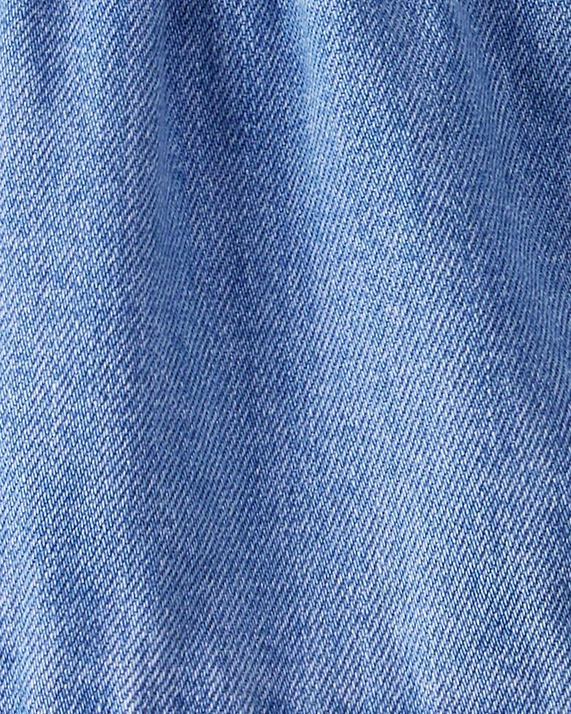 Baby Girl Organic Cotton Chambray Dress