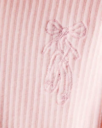 Baby 2-Piece Ballerina Hoodie & Pant Set - Pink