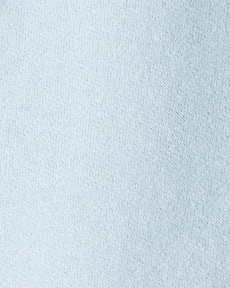 Toddler Girl Cotton Joggers - Blue