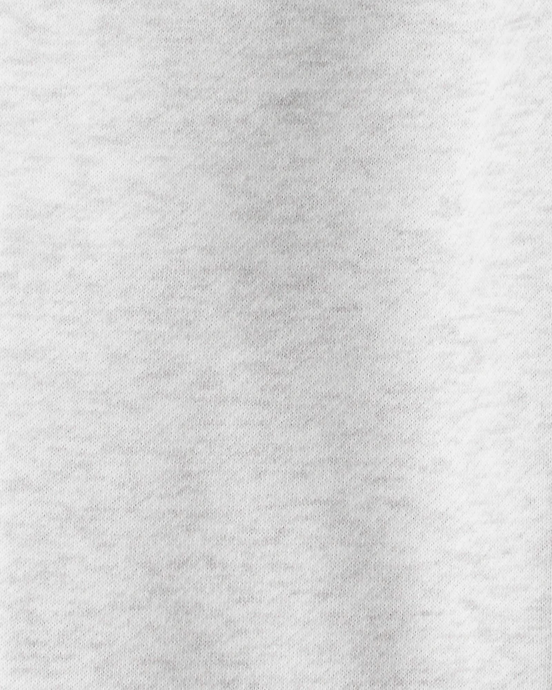 Toddler Girl Cotton Joggers - Grey