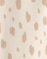 Baby Girl Dots Pull-On Stretch Leggings - Cream