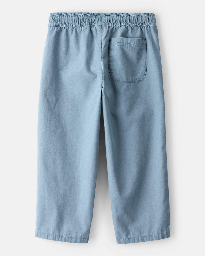 Toddler Boy Everyday Pull-On Pants - Blue