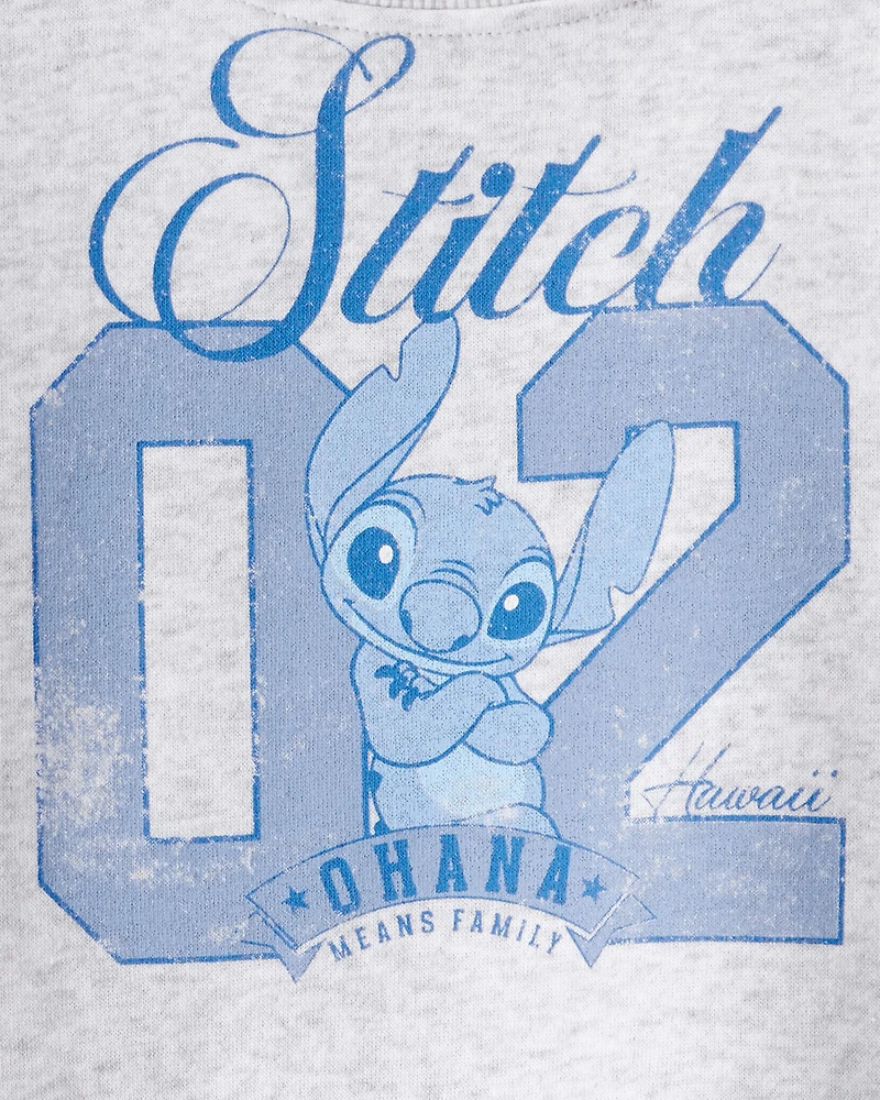 Girls Disney© Lilo & Stitch Long-Sleeve Dress - Blue