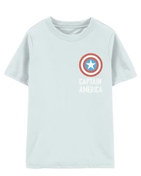 Kid Marvel™ Captain America Short-Sleeve Tee - Blue