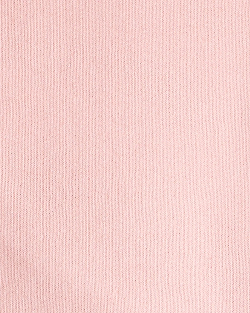 Baby Girl Long-Sleeve Hooded Zip-Up Jacket - Pink