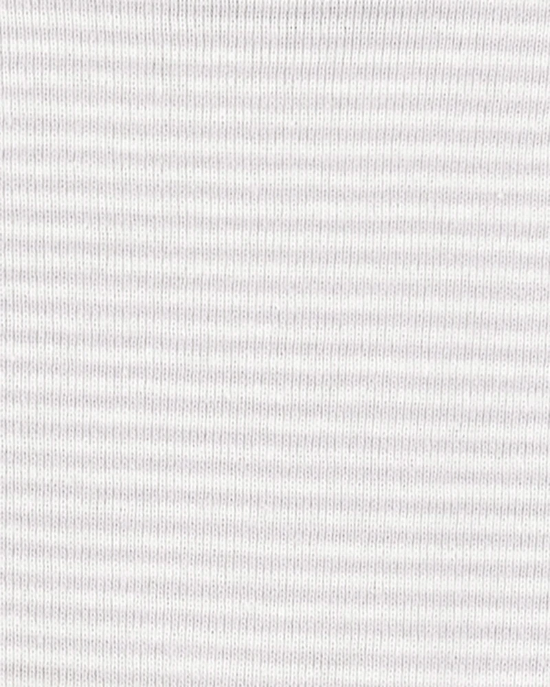 Baby Boy 5-Pack Kangaroo Cloud Short-Sleeve Bodysuits