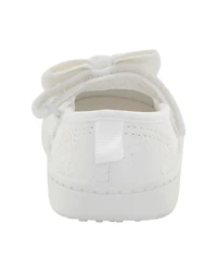 Baby  Every Step® First Walker Eyelet Mary Jane Sneakers - White