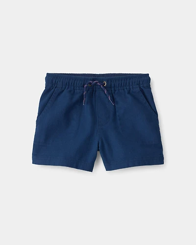 Toddler Boy Twill Shorts - Blue
