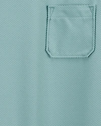 Kid Striped Short-Sleeve Tee - Green