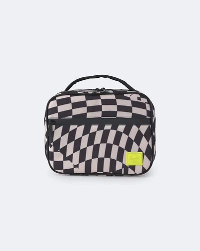 Toddler Checkered Lunchbox - Black/White