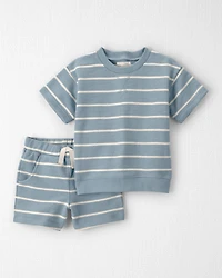 Toddler 2-Piece Organic Cotton Striped Set