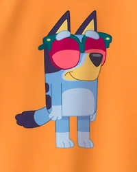 Toddler Boy Bluey™ Rashguard - Orange