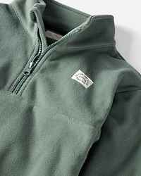 Kid Recycled Microfleece Pullover