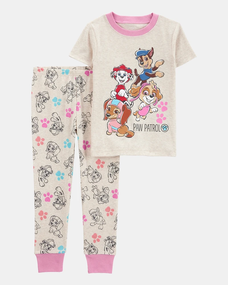 Toddler Girl PAW Patrol Snug Fit Cotton 2-Piece Pyjamas