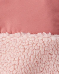 Toddler Girl Fleece Vest - Pink