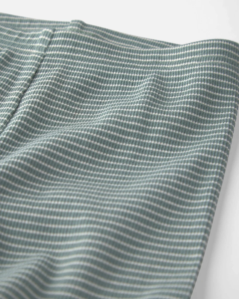 Toddler 2-Piece Organic Cotton Ribbed Pyjamas