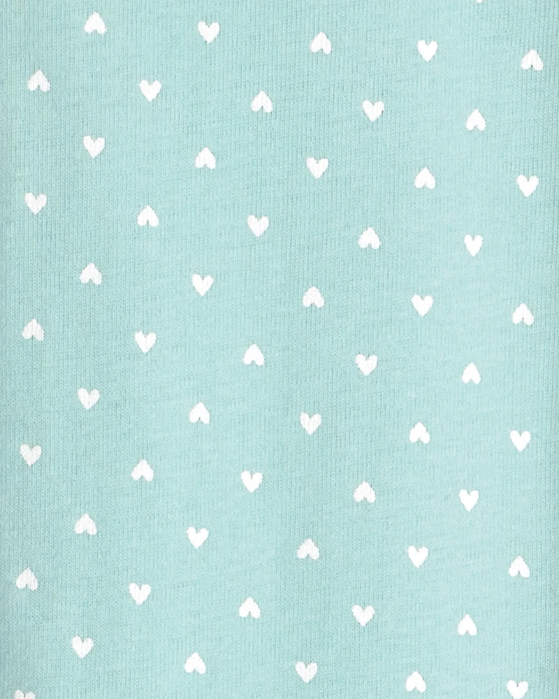 Baby Girl 2-Pack Floral Butterfly 100% Cotton Snug Fit 1-Piece pyjama - Blue/Pink