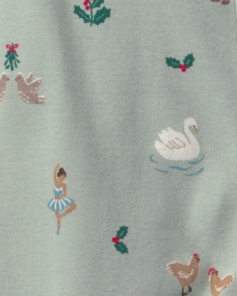 Baby Organic Cotton Sleeper 12 Days of Christmas