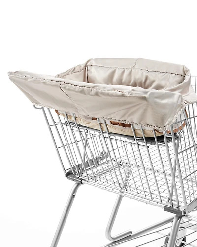 Take Cover Shopping Cart & Baby High Chair Cover - Oat