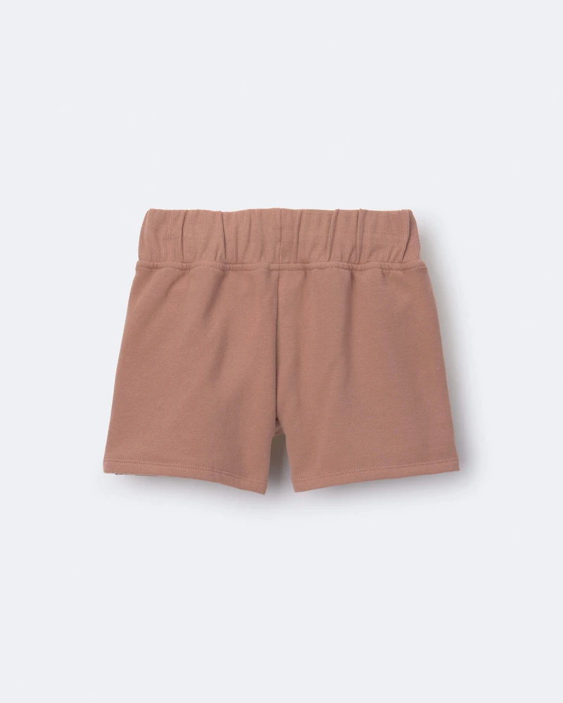 Toddler Boy City Park™ Short - Mocha Brown