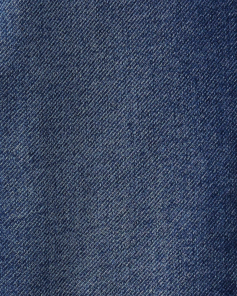 Toddler 2-Piece Acorn Button-Down Shirt & Pull-On Denim Pant Set