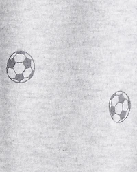 Baby Boy 2-Piece 'Just Kickin it' Soccer Bodysuit & Pant Set - Green