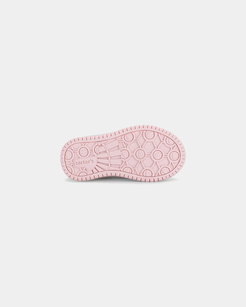 Toddler Girl Casual Light-up Shoe - White/Pink