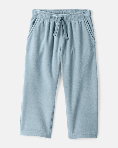 Toddler Boy Fleece Joggers - Blue
