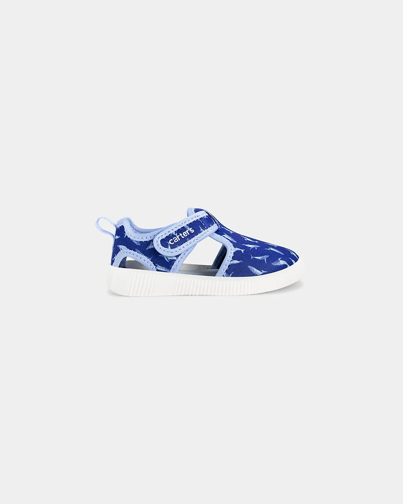 Toddler Boy Whale Water Shoes - Blue