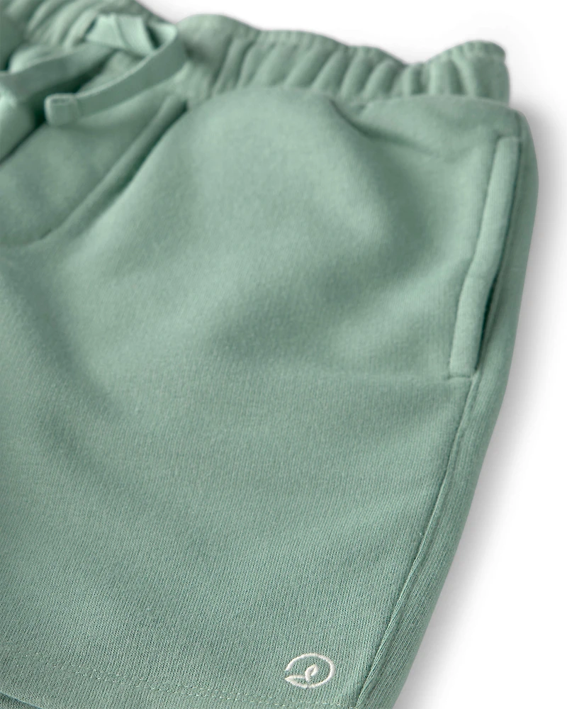 Boys Recycled Shorts Made with Organic Cotton