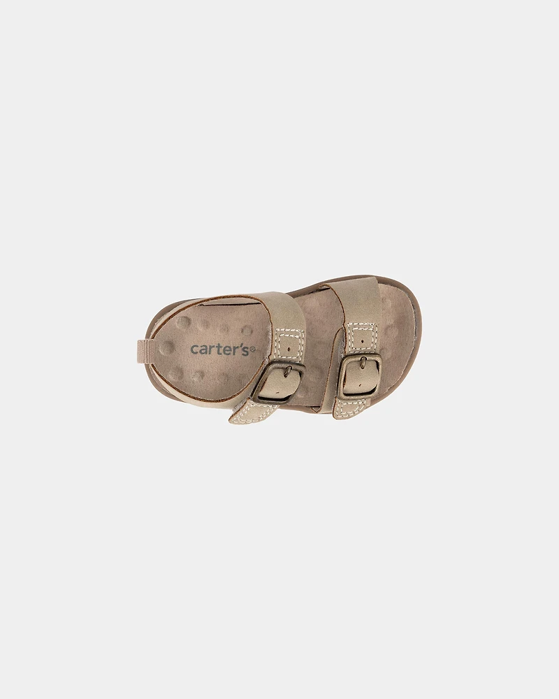 Baby Boy Solid Every Step® First Walker Sandals - Tan
